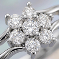 VIORAA Sleek Diamond Bar Ring