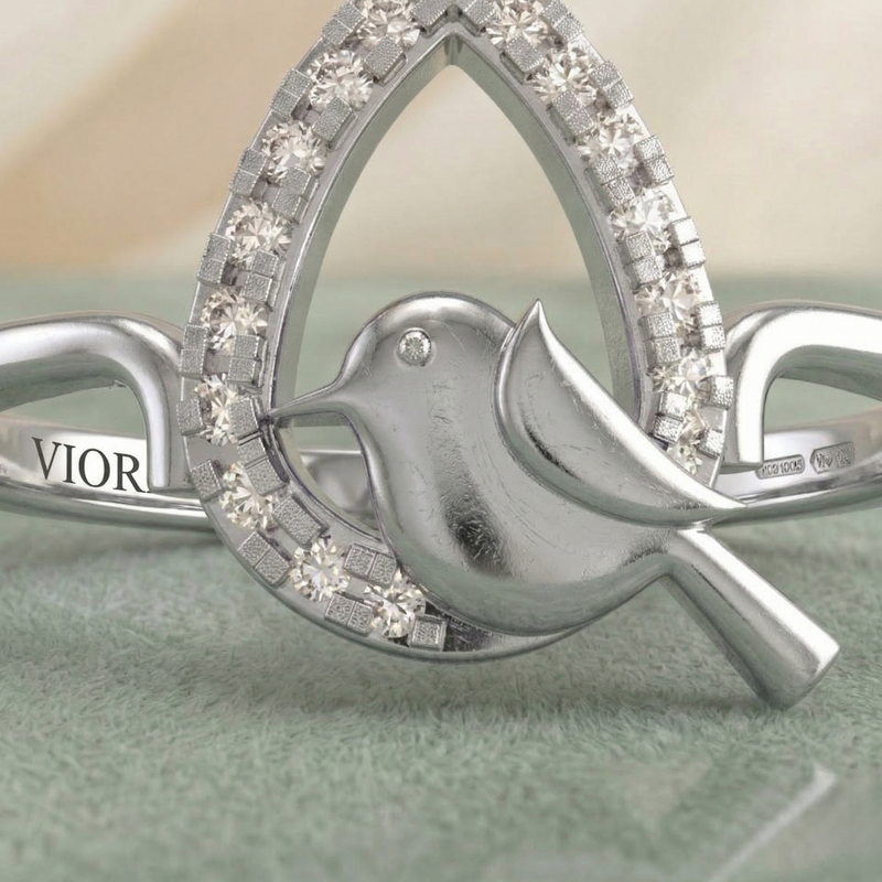 Aurelia Songbird Ring