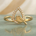 Aurelia Songbird Ring