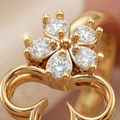 Aurelia Swirl Diamond Ring