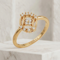 Floral Halo Diamond Ring (Vioraa-Inspired Design)