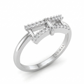 VIORAA Linked Bar Diamond Ring